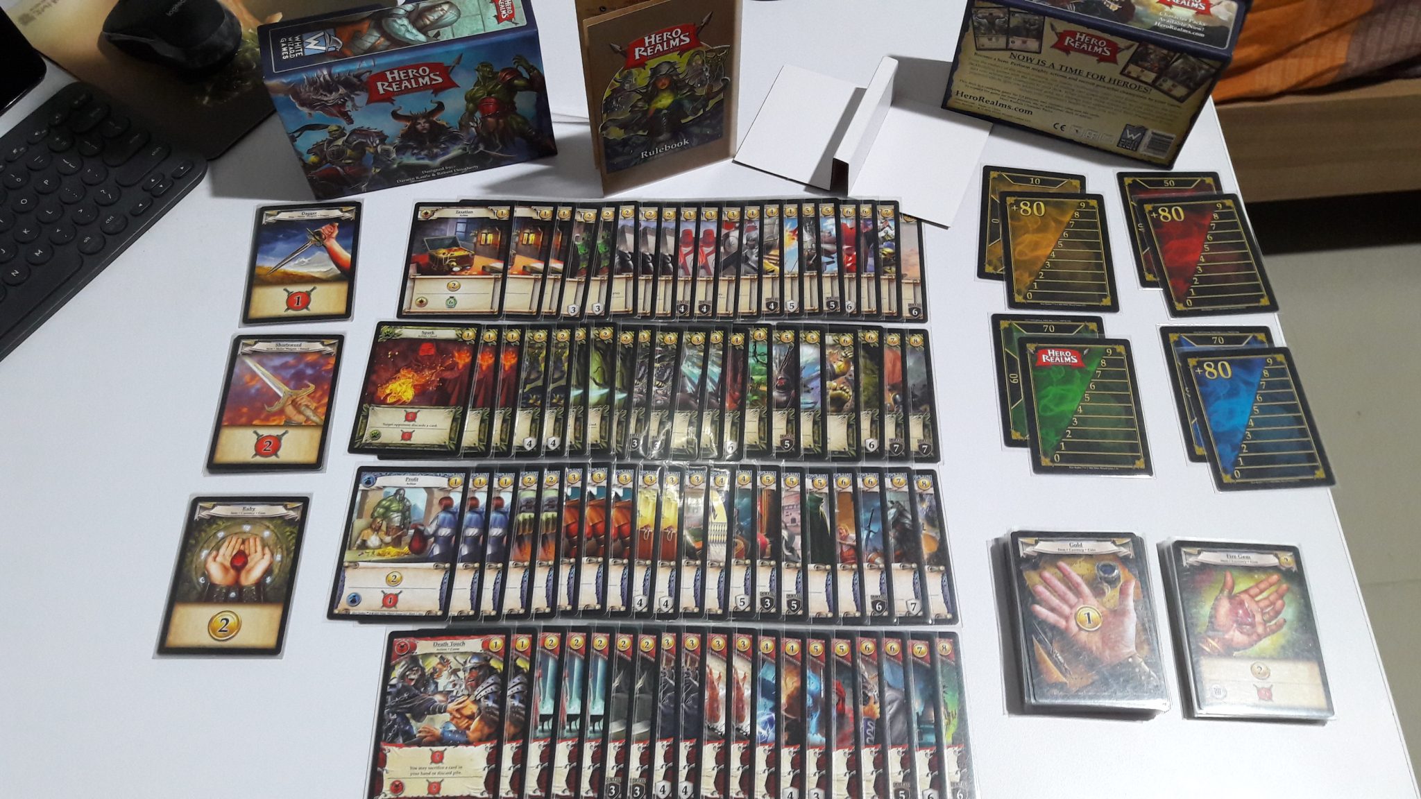 Hero Realms Fighter Pack Deckbuilding Card Game Set main image 1