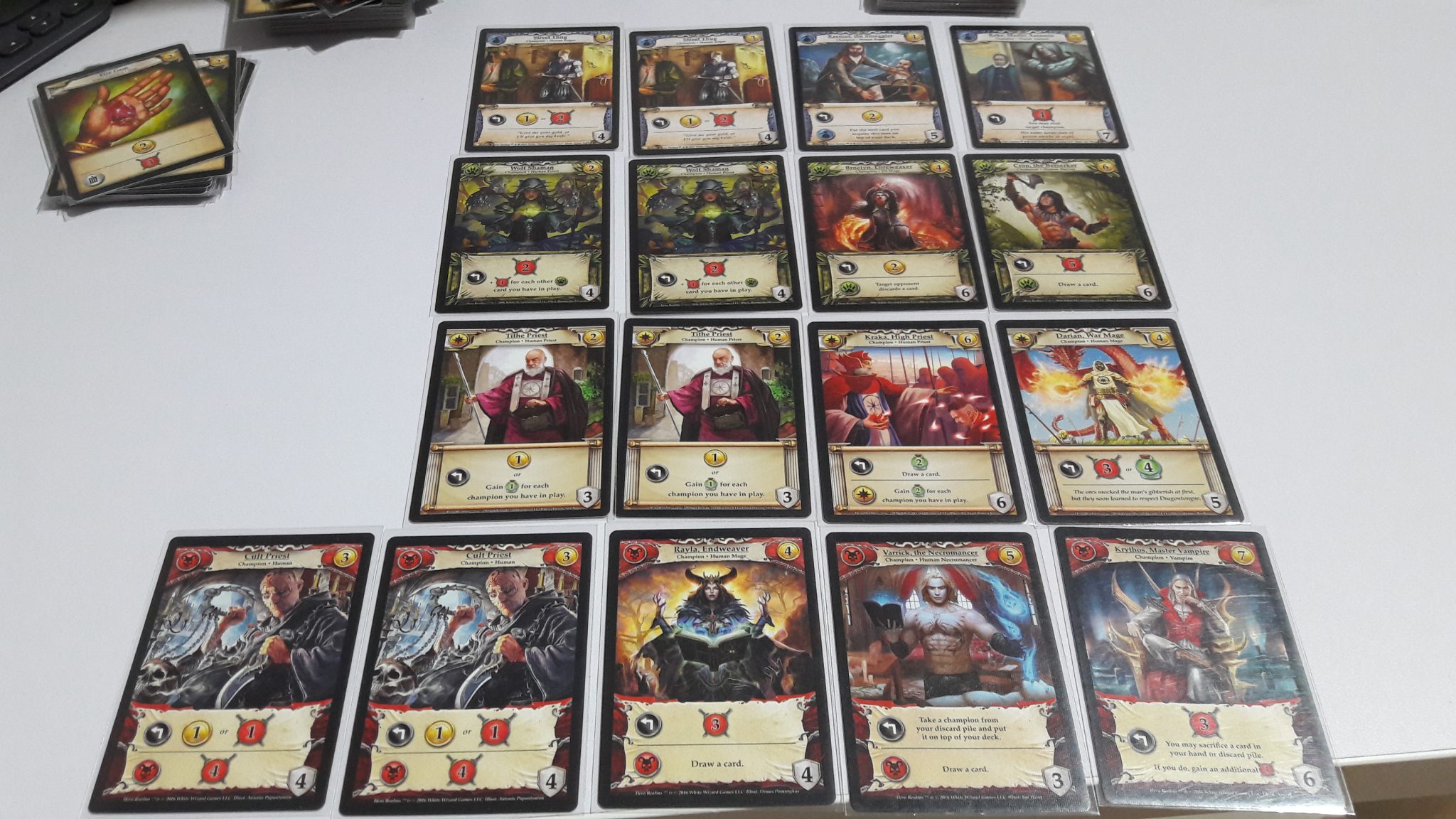Hero Realms Fighter Pack Deckbuilding Card Game Set main image 0