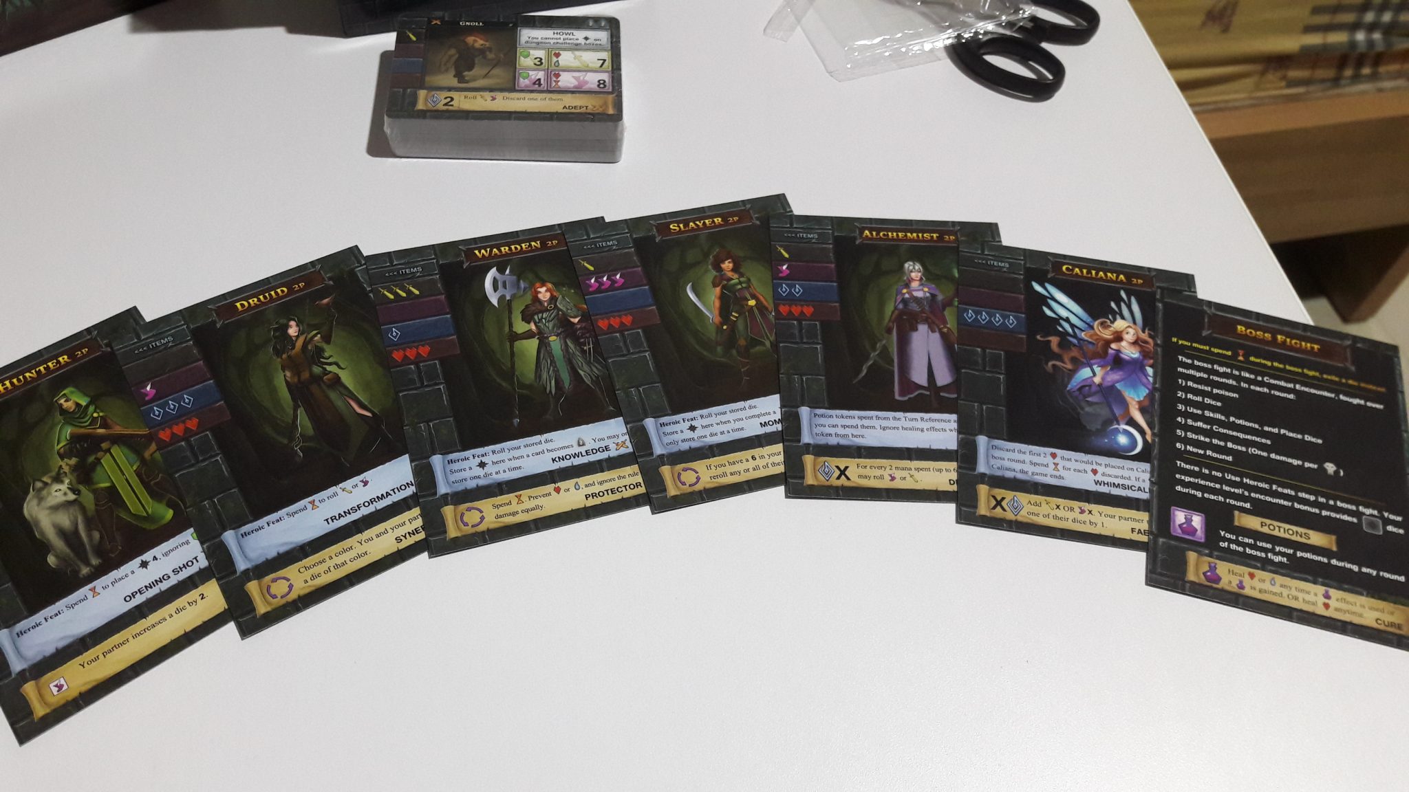 Board Games - One Deck Dungeon: Forest of Shadows Card Game for sale in
